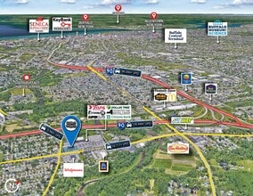 798 Harlem Rd, West Seneca, NY - VUE AÉRIENNE vue de carte