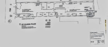 726 Chestnut St, Philadelphia, PA à vendre Plan d’étage– Image 1 sur 1