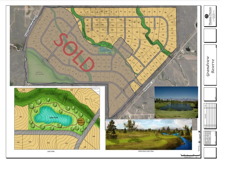 0 Eastonville Rd, Colorado Springs, CO à vendre - Plan de site – Image 3 sur 3