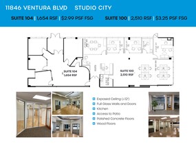 11846 Ventura Blvd, Studio City, CA à louer Plan de site– Image 1 sur 6