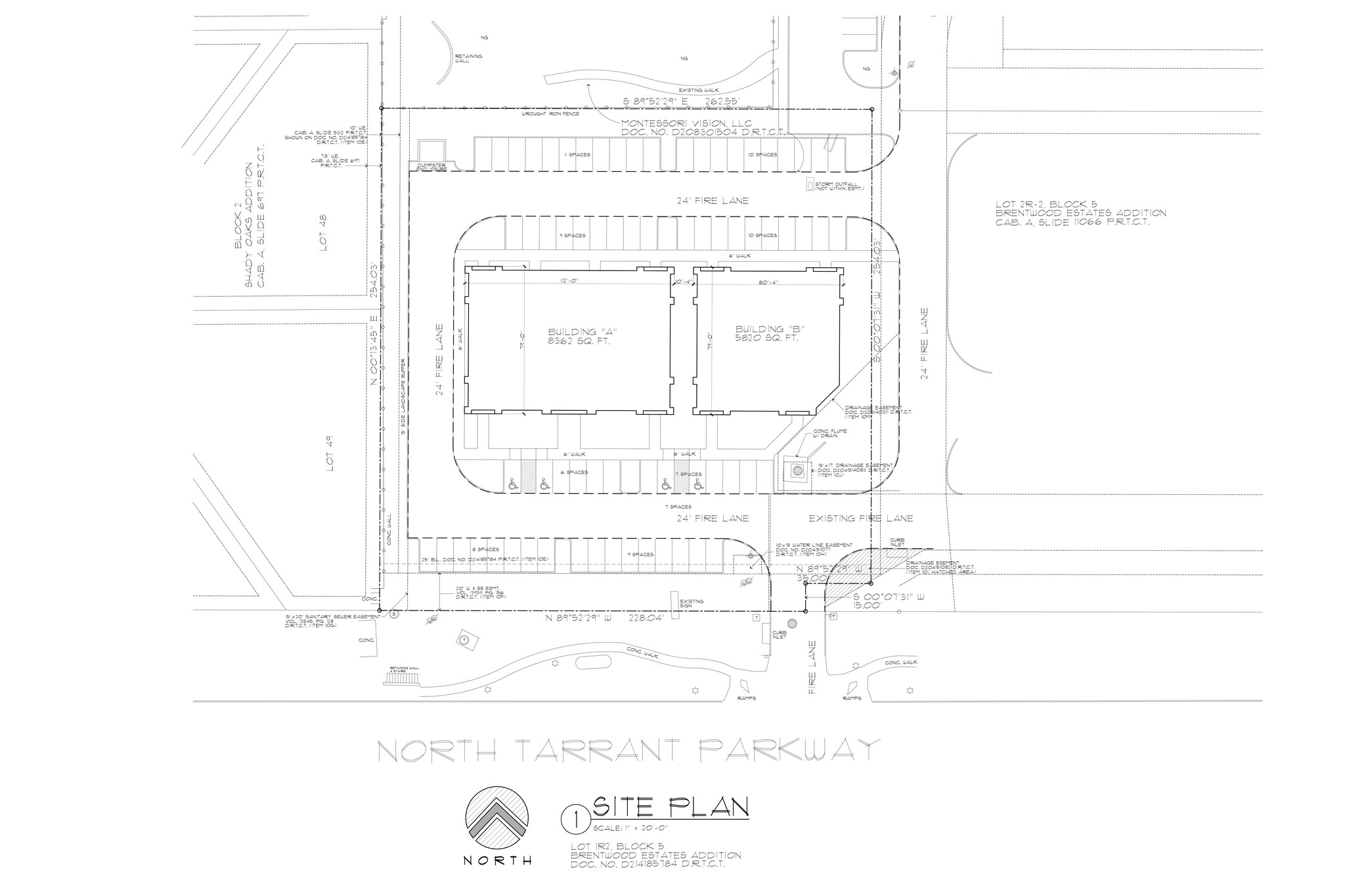 8701 N Tarrant Pky, North Richland Hills, TX à louer Plan de site– Image 1 sur 1