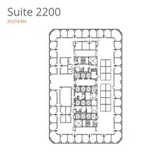 One Montgomery St, San Francisco, CA à louer Plan d’étage– Image 1 sur 1