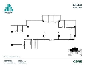 1231 Greenway Dr, Irving, TX à louer Plan d’étage– Image 1 sur 1