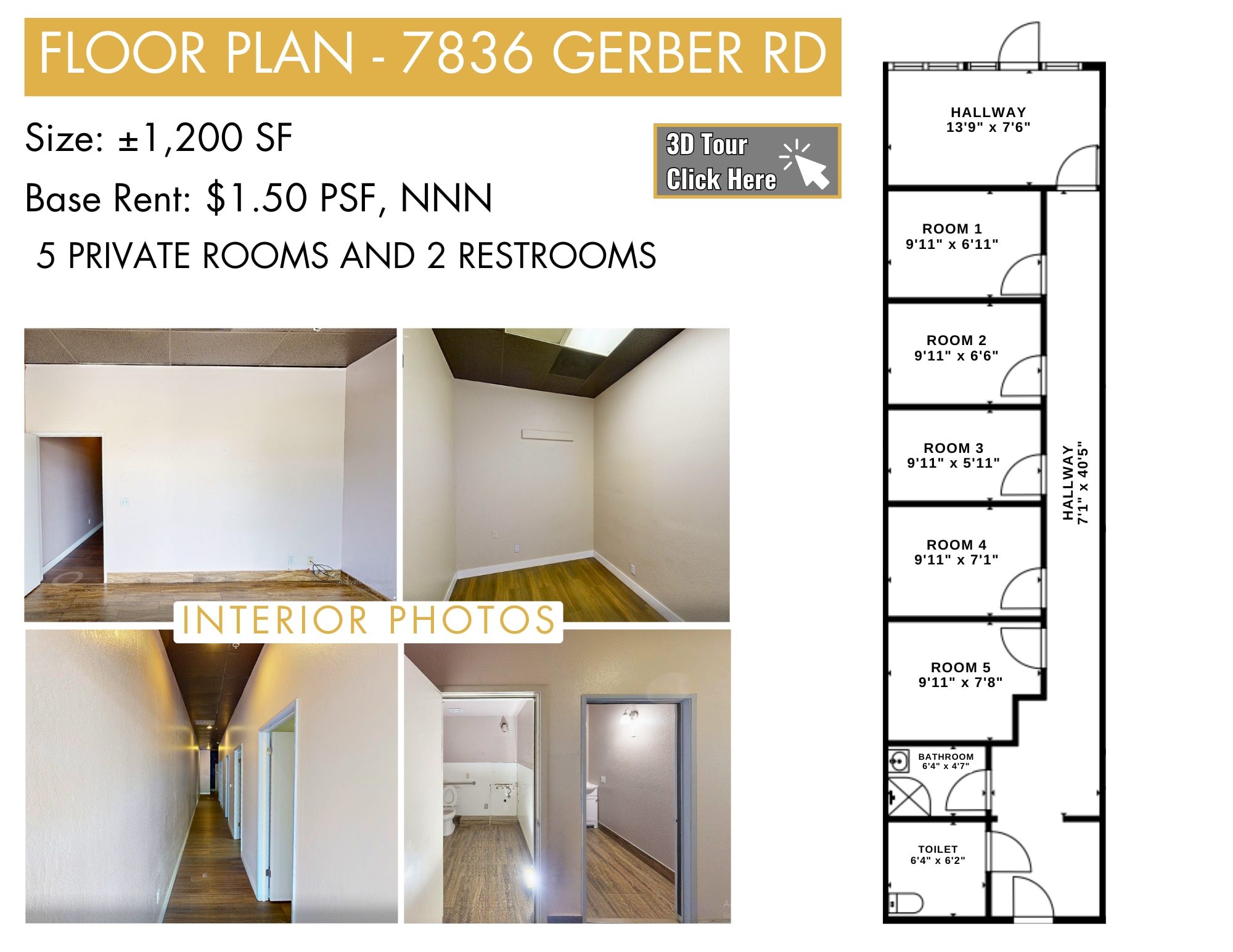 7802-7856 Gerber Rd, Sacramento, CA à louer Photo intérieure– Image 1 sur 3