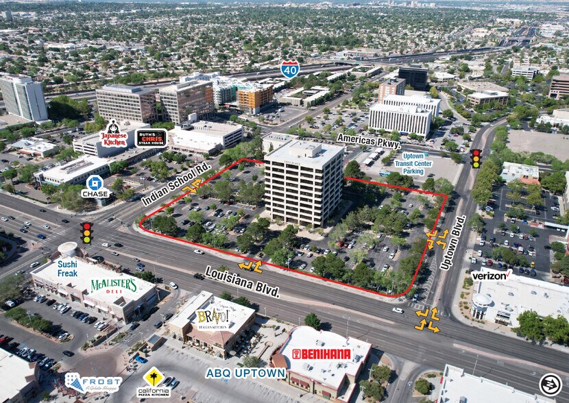 2155 Louisiana Blvd NE, Albuquerque, NM à louer - Photo de l’immeuble – Image 2 sur 11