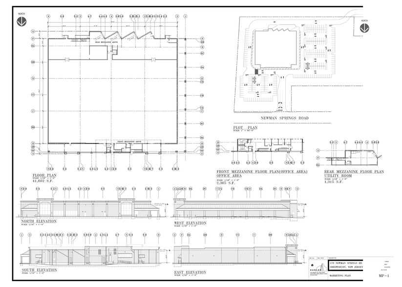179 Newman Springs Rd, Shrewsbury, NJ à louer - Plan de site – Image 3 sur 4