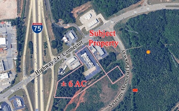 12009 Watson Blvd, Byron, GA - Vue aérienne  vue de carte - Image1