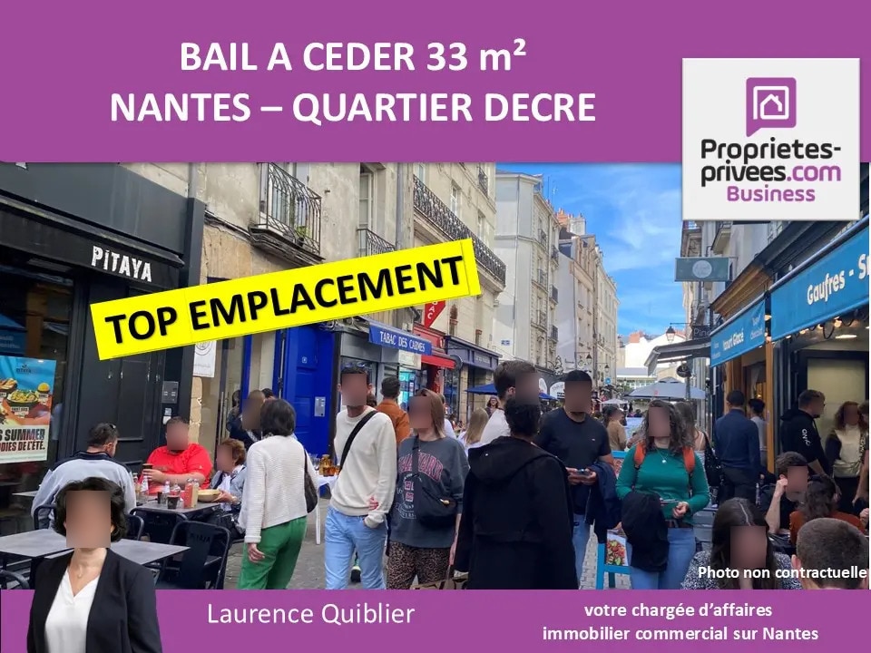 Local commercial dans Nantes à louer Photo de l’immeuble– Image 1 sur 7