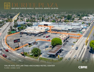 Plus de détails pour 2027-2037 Durfee Ave, South El Monte, CA - Local commercial à vendre