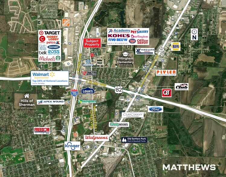NEC Pecan Grove Rd & Loy Lake Rd, Sherman, TX à vendre - Photo de l’immeuble – Image 2 sur 3