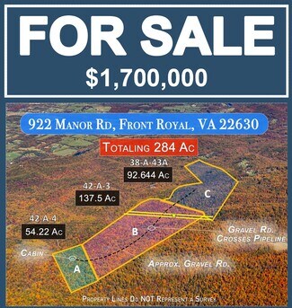 Plus de détails pour 922 Manor Ln, Boyce, VA - Terrain à vendre