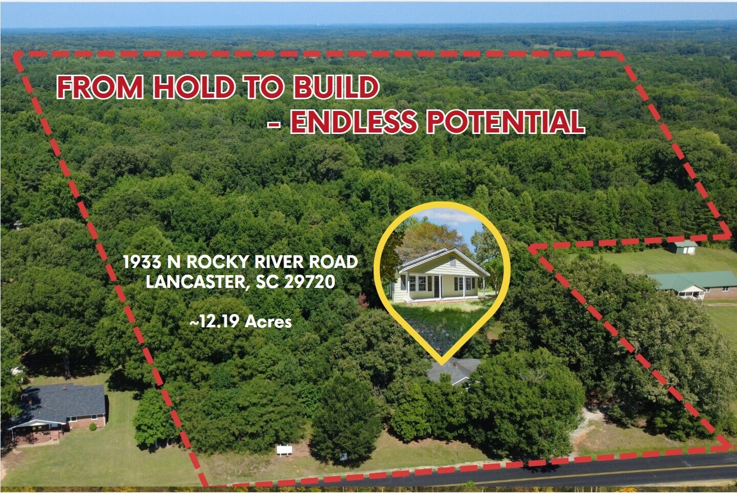 1933 N Rocky River Rd, Lancaster, SC à vendre Photo principale– Image 1 sur 13