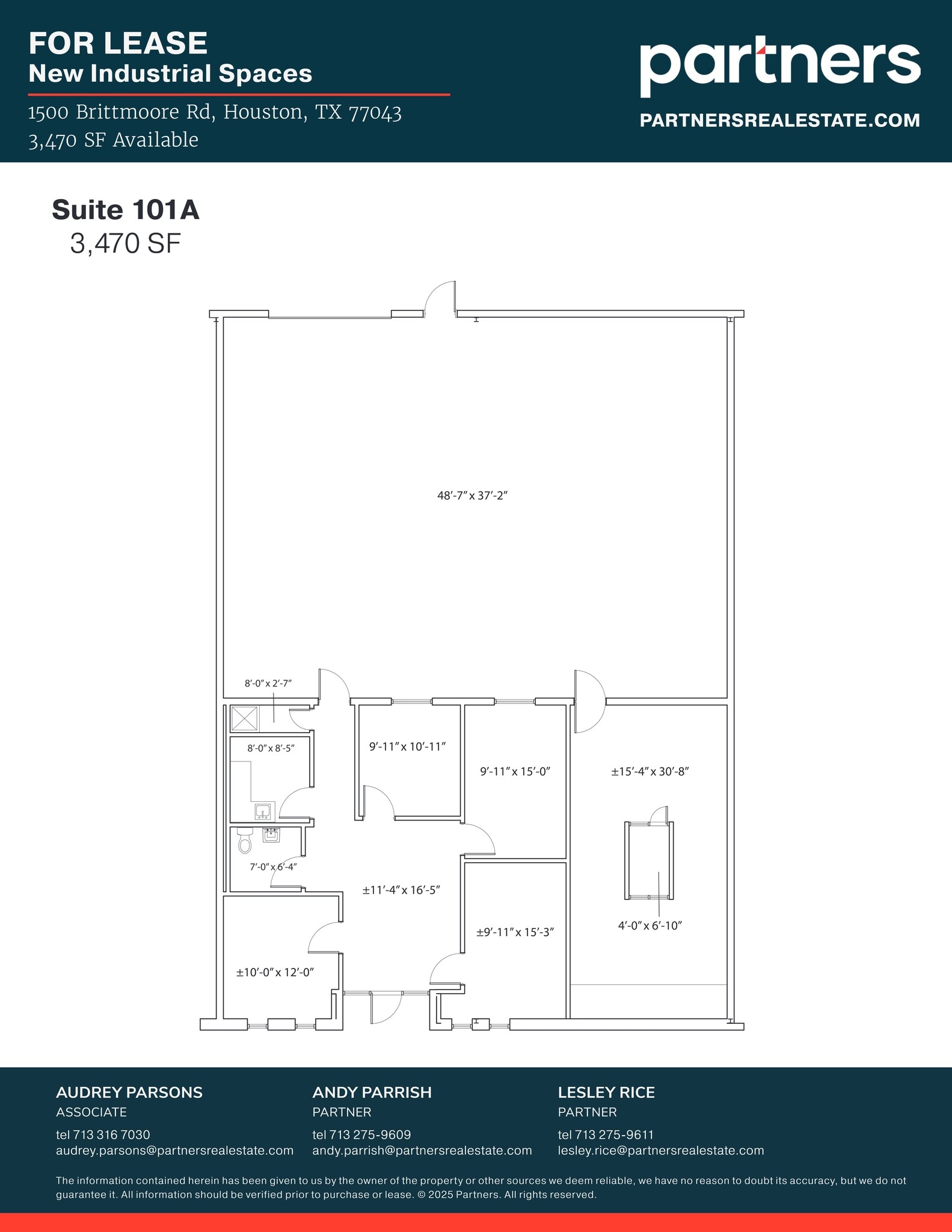 1500 Brittmoore Rd, Houston, TX à louer Plan de site– Image 1 sur 1