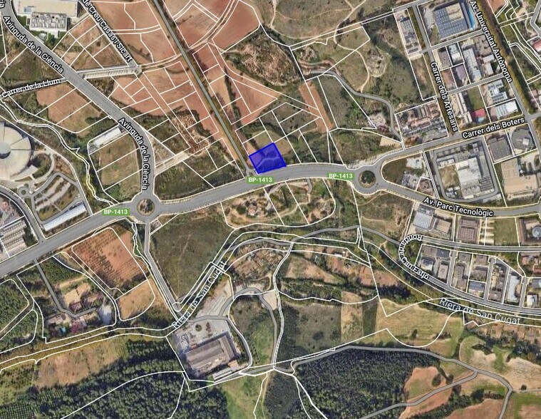 PC3, 1103, Cerdanyola del Vallès, Barcelona à vendre - Plan cadastral – Image 2 sur 3