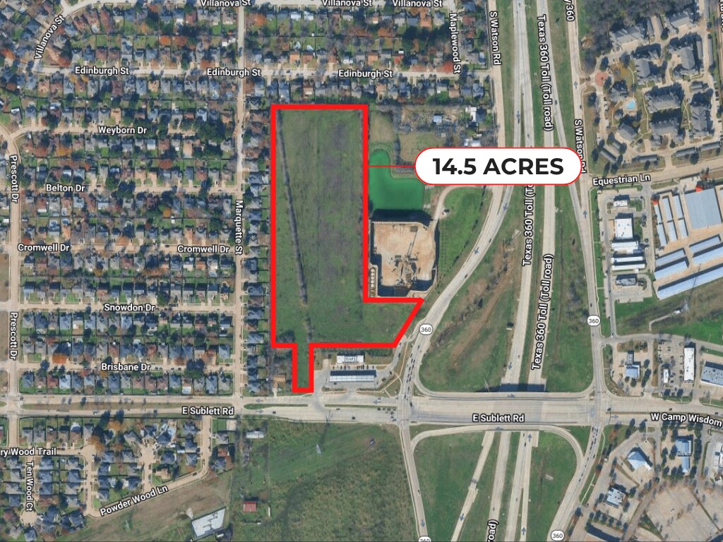NWQ State Highway 360 & Sublett Rd, Arlington, TX à vendre Photo de l’immeuble– Image 1 sur 3