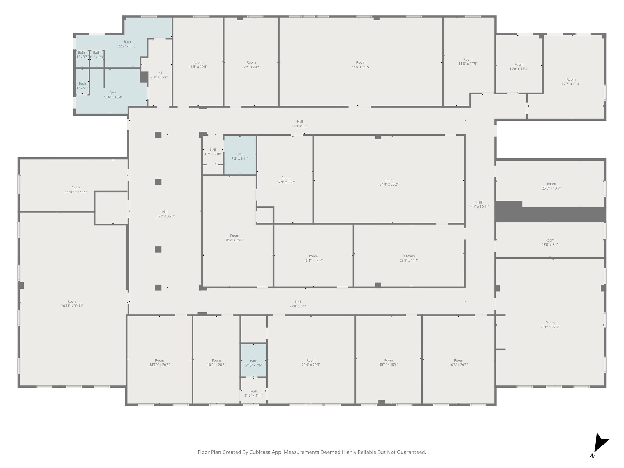 201 W Main St, Laurens, SC à louer Plan d’étage– Image 1 sur 1