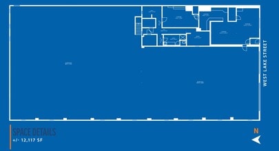 1220 W Lake St, Chicago, IL à louer Plan d’étage– Image 1 sur 1
