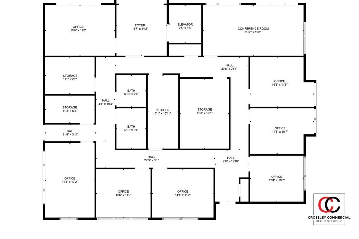 211 S Brown St, Round Rock, TX à vendre Plan d’étage– Image 1 sur 1