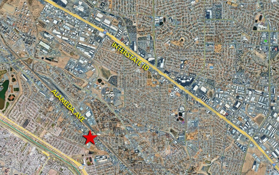 7457 Alameda Ave, El Paso, TX à vendre - Photo de l’immeuble – Image 3 sur 11