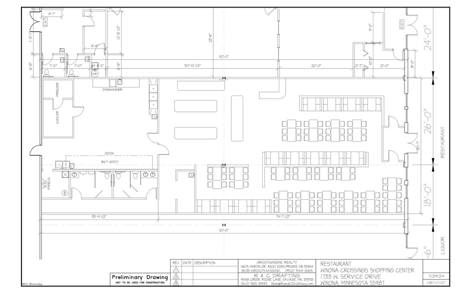 1733 Service Dr, Winona, MN à louer - Plan d’étage – Image 2 sur 4