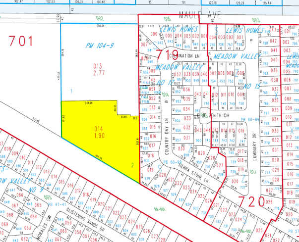 2057 E Maule Ave, Las Vegas, NV à louer - Plan cadastral – Image 3 sur 27