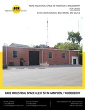 1700 Union Ave, Baltimore, MD à louer Autre– Image 1 sur 4
