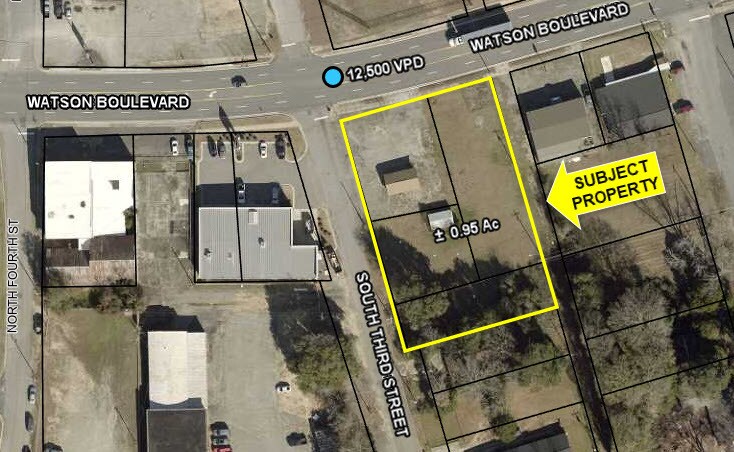 213 Watson Blvd, Warner Robins, GA à vendre - Plan cadastral – Image 2 sur 3