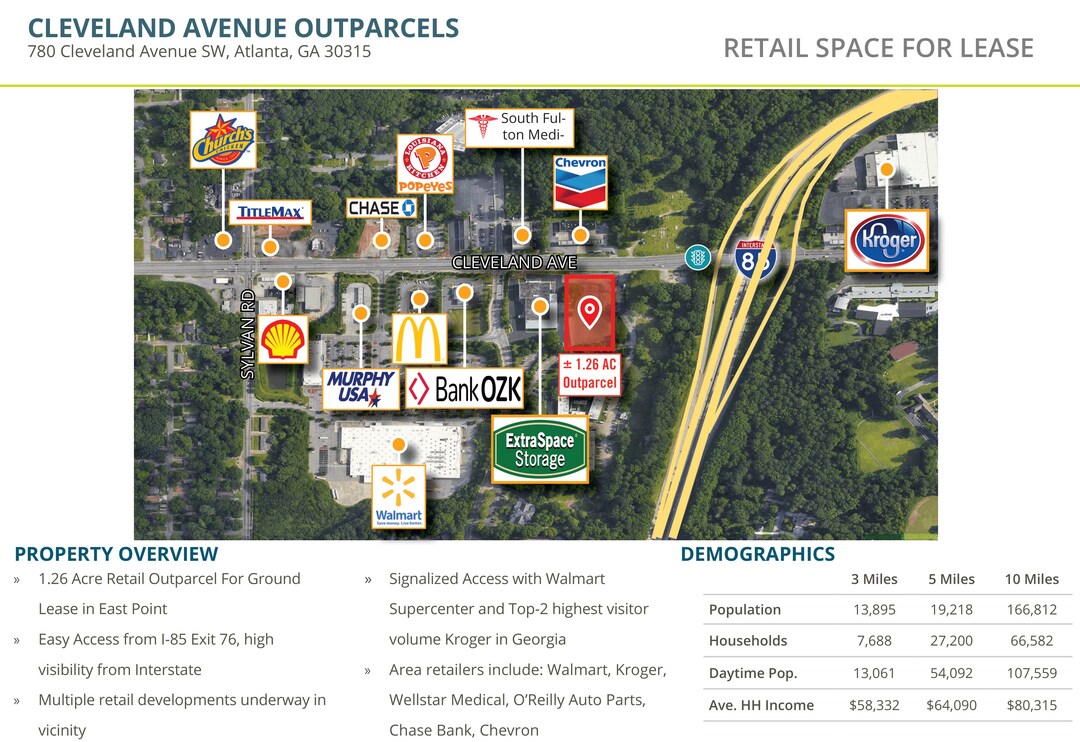 780 Cleveland SW ave, Atlanta, GA à louer Photo principale– Image 1 sur 4