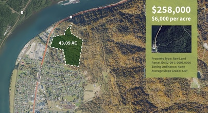 State Route 2, New Martinsville, WV - VUE AÉRIENNE vue de carte - Image1