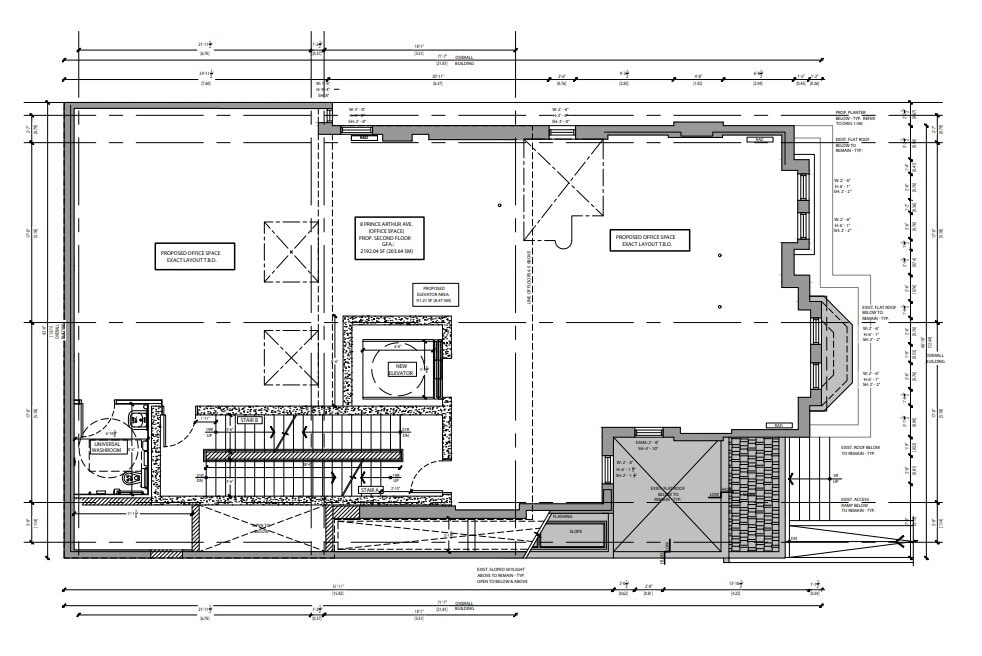 8 Prince Arthur Av, Toronto, ON à louer Plan d’étage– Image 1 sur 1