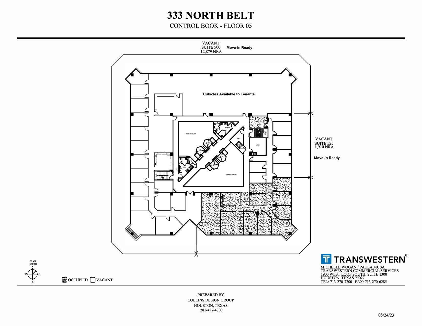 333 N Sam Houston Pky E, Houston, TX à louer Plan d’étage– Image 1 sur 1