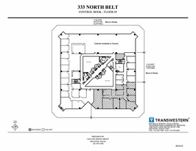 333 N Sam Houston Pky E, Houston, TX à louer Plan d’étage– Image 1 sur 1