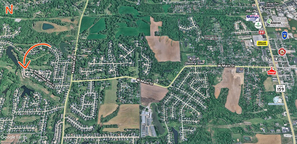 7720 Stonebridge Golf Dr, Maryville, IL à louer - Photo de l’immeuble – Image 2 sur 2