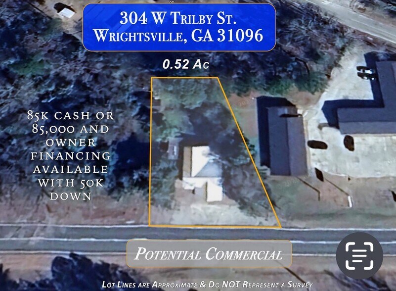 304 Trilby st, Wrightsville, GA à vendre - Photo de l’immeuble – Image 3 sur 7