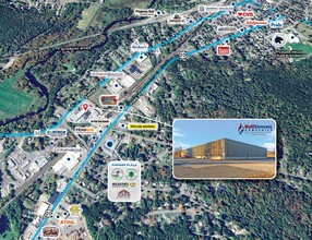 1127 S Main St, Palmer, MA - VUE AÉRIENNE  vue de carte