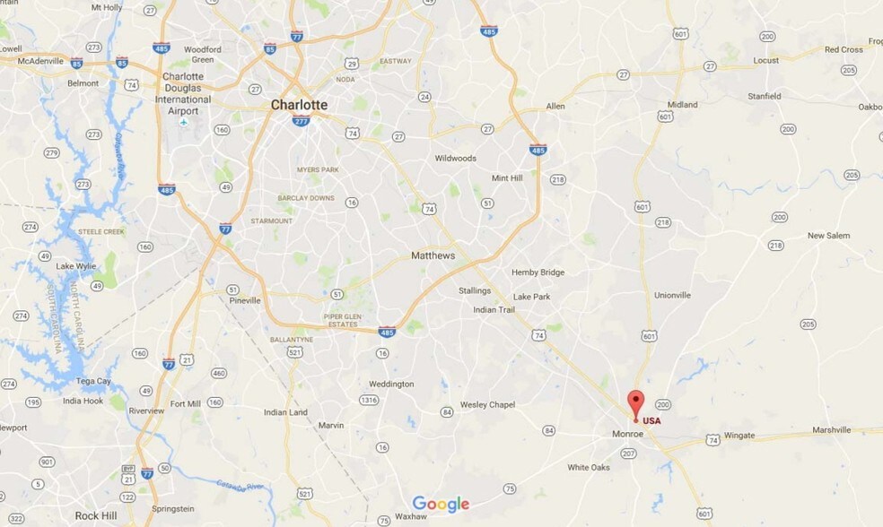 W. Roosevelt & Stafford St, Monroe, NC à louer - Photo principale – Image 1 sur 4