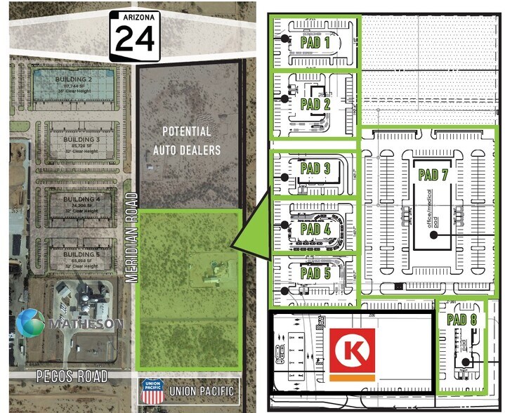 SEC Meridian & SR24, Queen Creek, AZ à vendre - Photo de l’immeuble – Image 1 sur 8