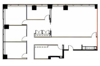 180 Dundas St W, Toronto, ON à louer Plan d’étage– Image 1 sur 1