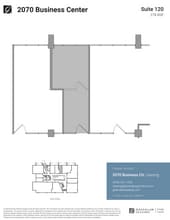 2062 Business Center Dr, Irvine, CA à louer Plan d’étage– Image 1 sur 1
