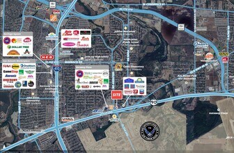 6867 W US Hwy 90, San Antonio, TX - Vue aérienne  vue de carte