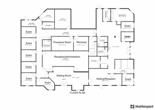 72780 Country Club Dr, Rancho Mirage, CA à louer Plan d’étage– Image 1 sur 1