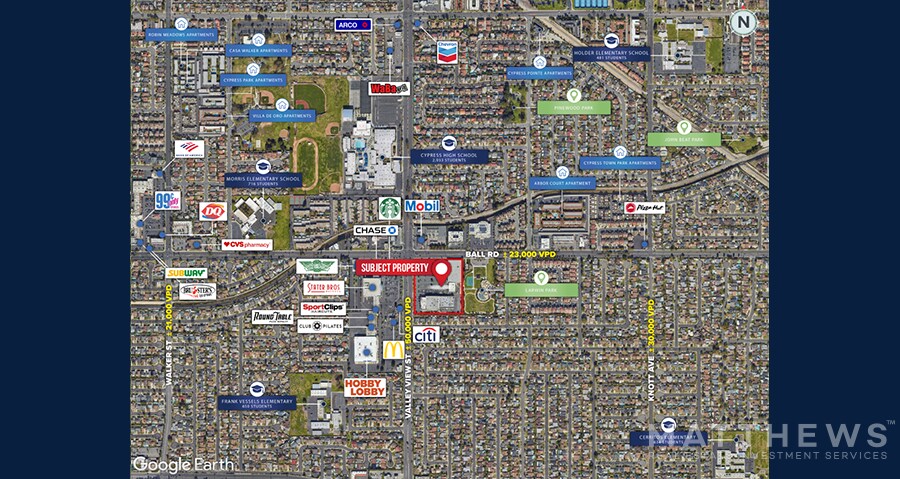 6012-6090 Ball Rd, Buena Park, CA à louer - Photo de l’immeuble – Image 3 sur 3