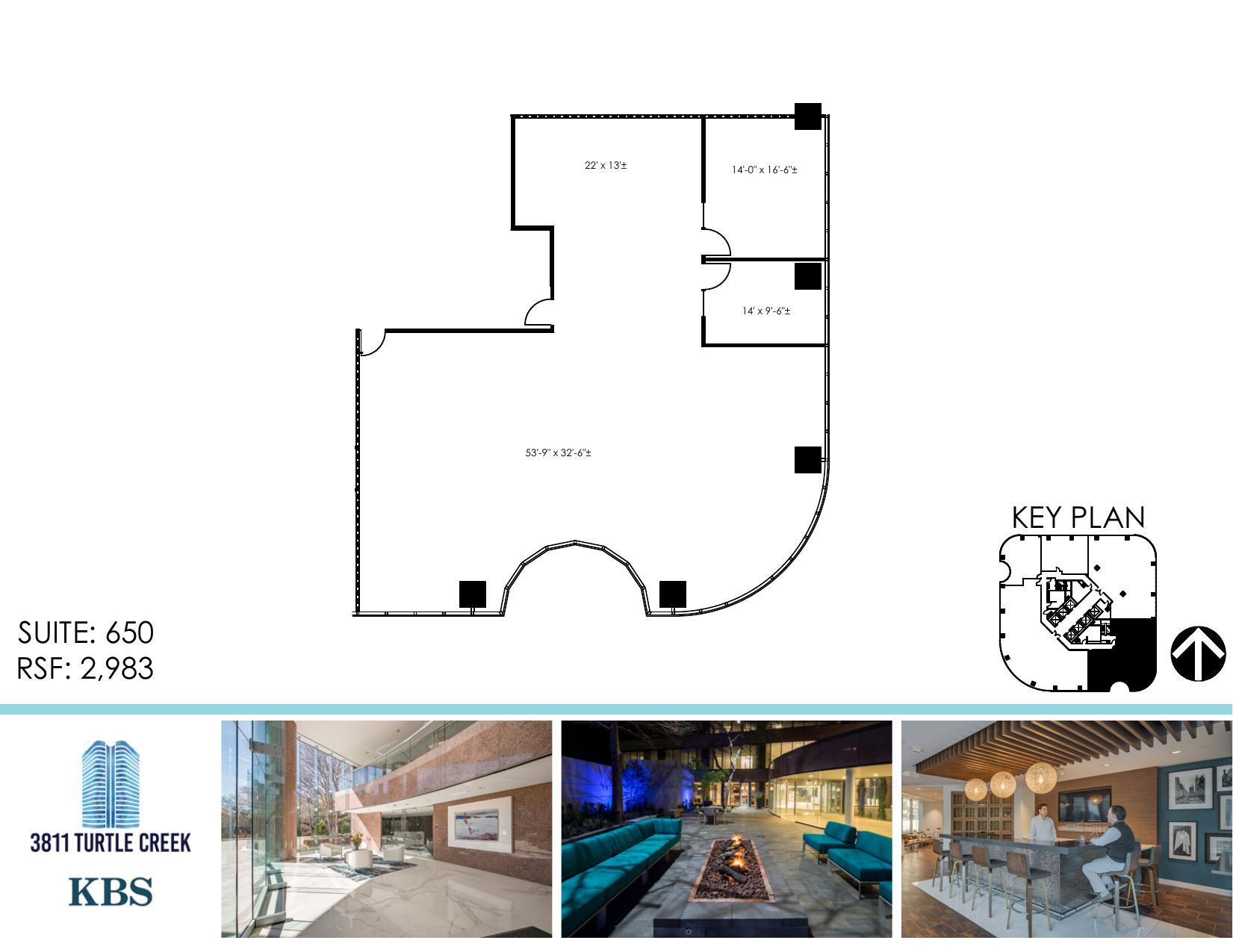 3811 Turtle Creek Blvd, Dallas, TX à louer Plan d’étage– Image 1 sur 1
