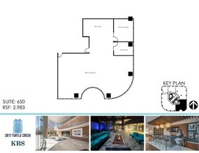 3811 Turtle Creek Blvd, Dallas, TX à louer Plan d’étage– Image 1 sur 1