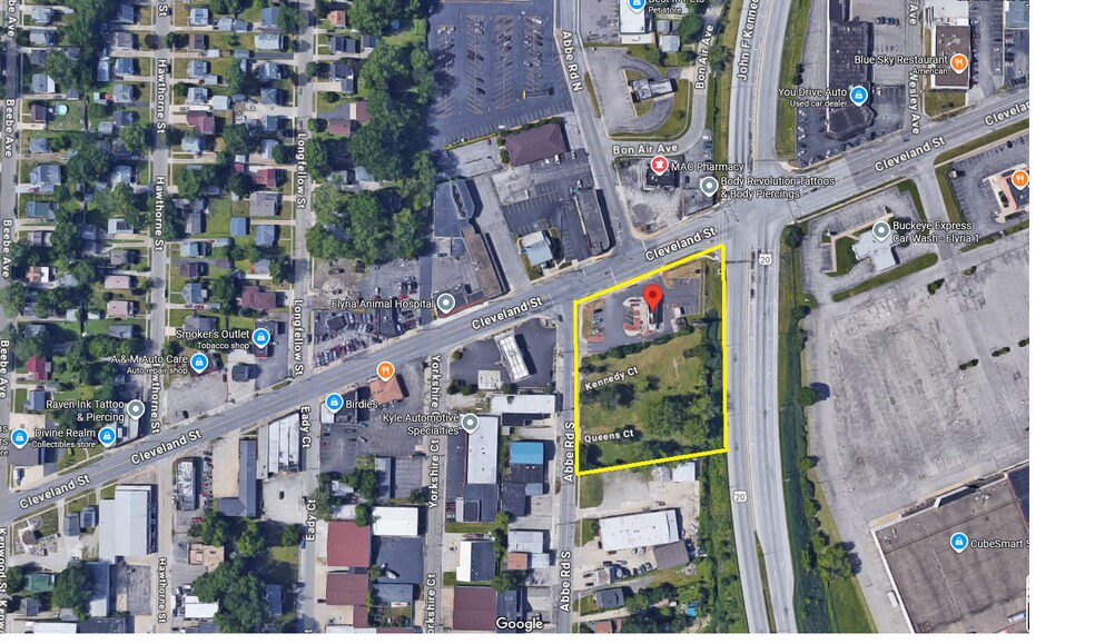 711 Cleveland St, Elyria, OH à louer - Aérien – Image 2 sur 3