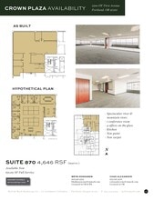 1500 SW 1st Ave, Portland, OR à louer Plan d’étage– Image 1 sur 1