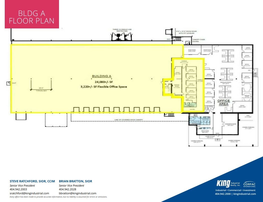 4281 Old Dixie Hwy, Atlanta, GA à louer Plan d’étage– Image 1 sur 1