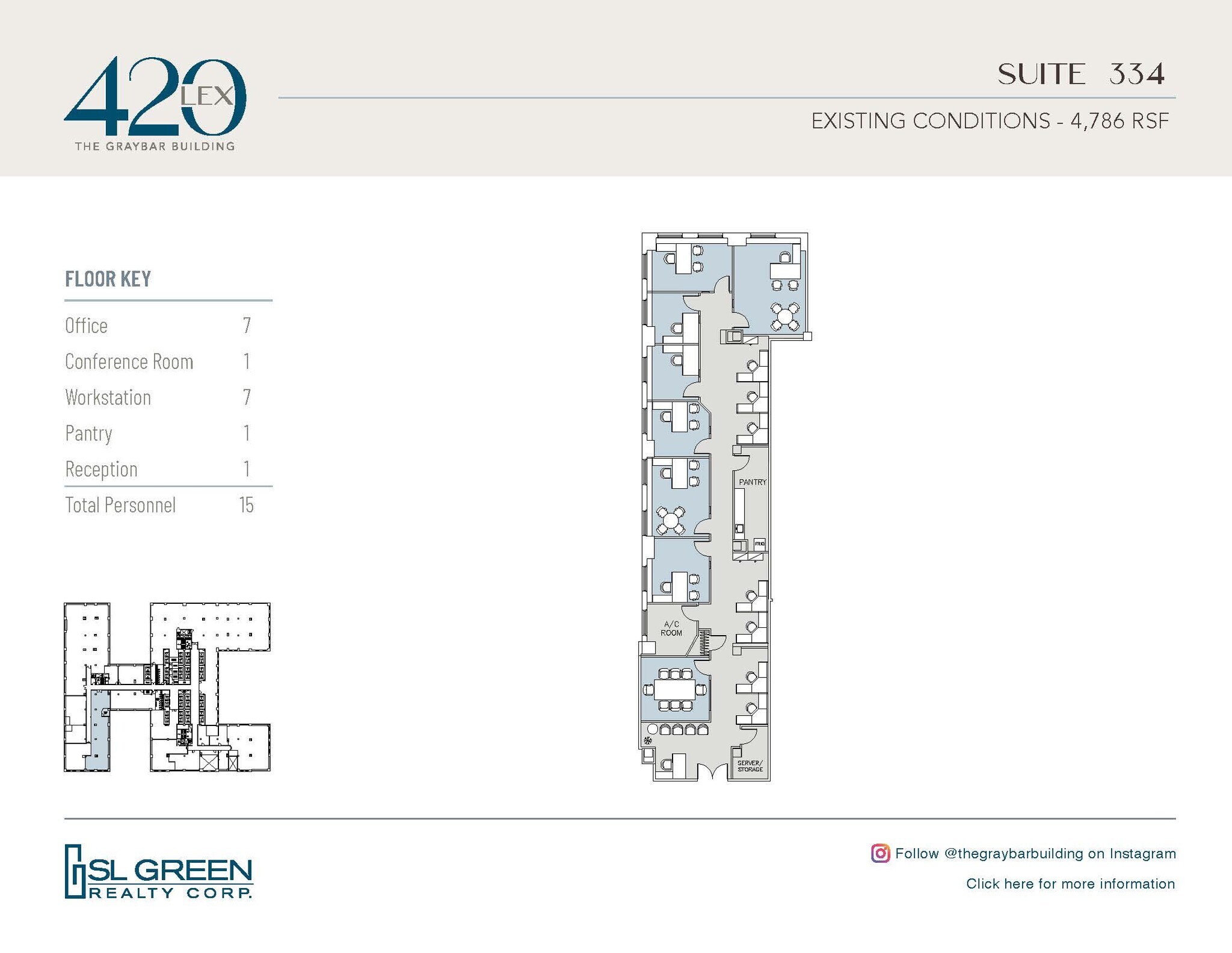 420 Lexington Ave, New York, NY à louer Plan d’étage– Image 1 sur 1