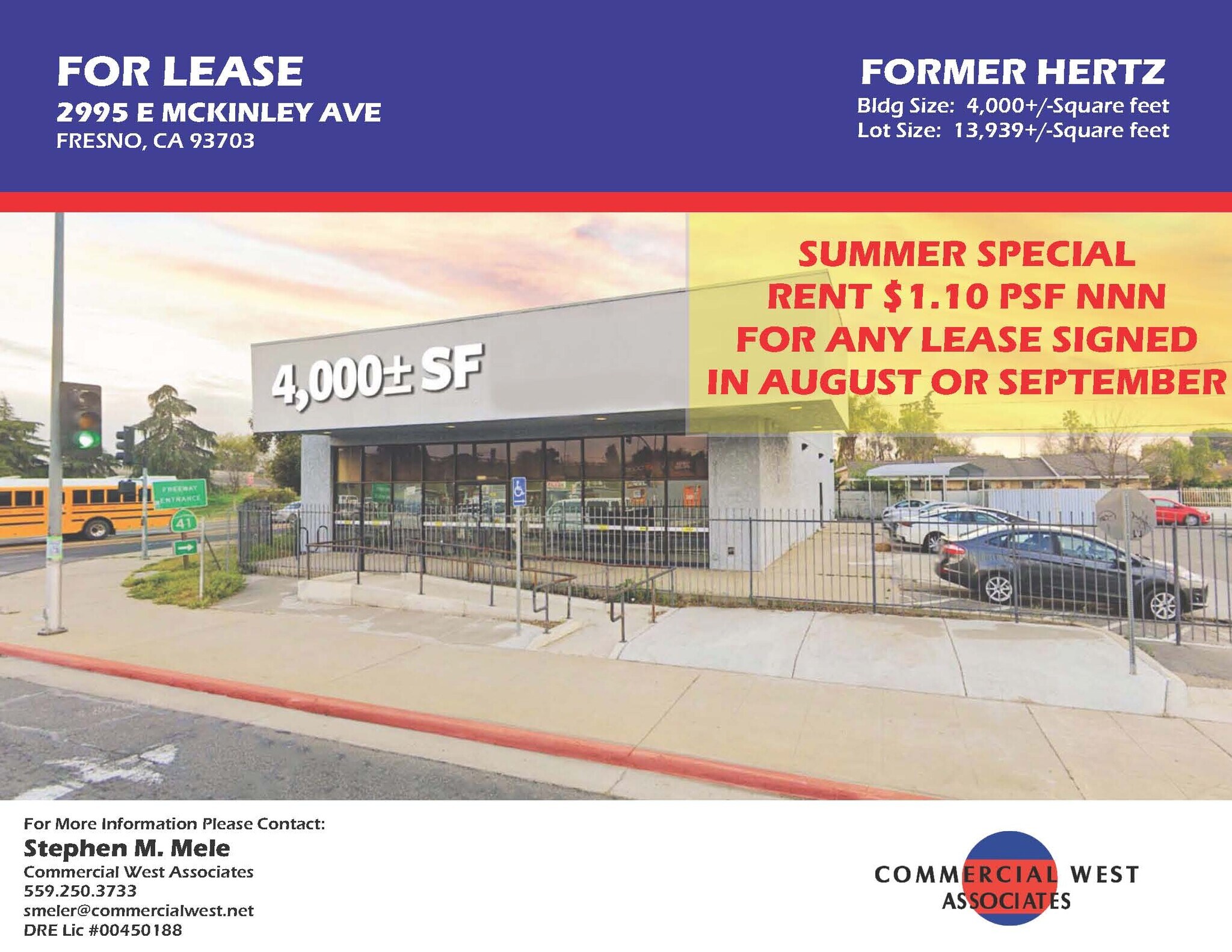 2995 E Mckinley Ave, Fresno, CA à louer Photo de l’immeuble– Image 1 sur 5
