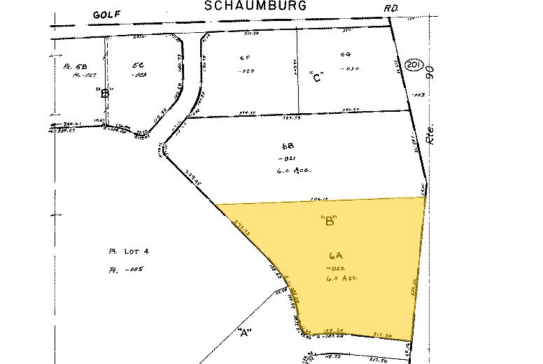 1051 Perimeter Dr, Schaumburg, IL à louer - Plan cadastral – Image 2 sur 20
